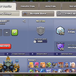 🔥[ TH-17 NEAR MAX ]🔥 E.BOOT [MAX] - R.SPEAR [23] || HEROS: 79-97-71-71-46 || NICE DEF - TROOPS || LEVEL 17 WALLS  - Image 2
