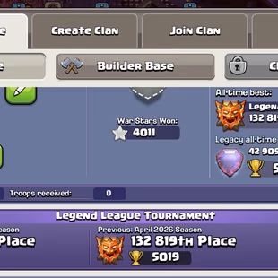 TH 18 ! Near Max Base ! Town Hall Level 18 ! All Epics ( 10 Epic Max & 5 Level 20 ) ! 6 Hero Max ! Sound of Clash Set  - Image 3