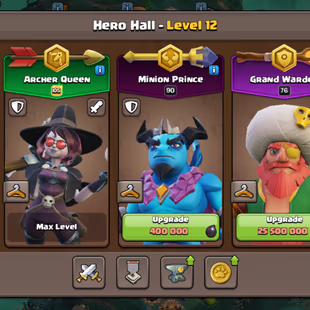 GEM- 8000! TH18 NEAR MAX! 25X SKINS SCENERY 6X! HEROES 100-105-90-76-55-8! SB/MX SnB/MX AF/MX FB/MX EB/MX MM/23 FB/20 - Image 5