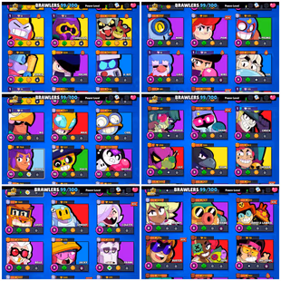  220 XP | 99/100 BR | 51.9K TROPHY | 40 MAX [ 24 HYPERCHARGED ] | 204 RARE SKINS | 26 PRESTIGE | -2638 GEMS  - Image 5