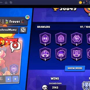 273 SKINS | 56.800 TROPHY | 97 BRAWLERS | 31 HYPERCHARGED | 45 MAXED BRAWLERS | 17 PRESTIGE | 2 BUFFIES - Image 5