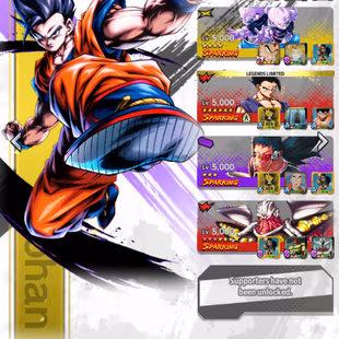 D884-IOS+Android-UL SS4 Gogeta Full Red Star+Good Team+Ultimate Gohan Full Red Star+39 Legends+Good Equi+Team GT1,GT2 - Image 8