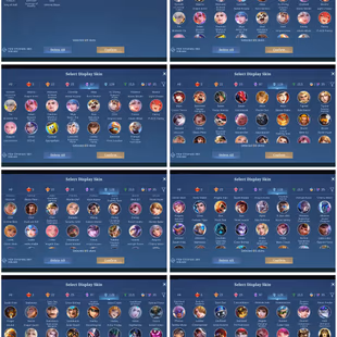 [IOS/ANDROID] CEL LVL 87 | 132 HEROES | 511 SKINS | MEGA 2 | COLLAB | 3 LEGEND - MOSKOV ABYSS - 2 JJK GOJO NOBARA - HAYA - Image 5