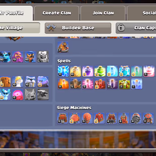 RARE-US LOCAL / 33K GEMS | TH16 MAX BASE | 50X SKINS/15X SCENERIES | GLOBAL RANK | HERO-95-95-80-70-45 | 238-XP | BEST - Image 4