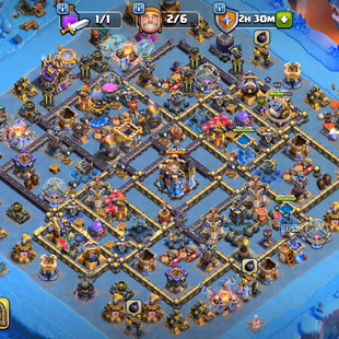 RANK 🎄 TH18 CLOSE MAX 🎄 SB-MX!FA-MX!AF-MX!MM-MX!FB-MX!EB-MX!RS-MX | HERO-105-105-95-80-55 | 246-XP | SKINS-SCENERY  - Image 1