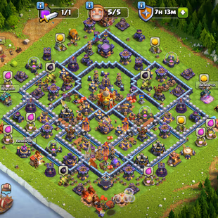 ❗[ PREMIUM TH-16 ]❗G.G [20] - FA [20] - RS [20] - SB [18] - FB [14] || QUEEN: 72 [RARE] || NICE DEFENCES - Image 1