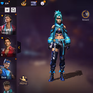 X302|Lvl 71|6 YEARS OLD|313 COSTUME(24 MYTHIC)|53 VEHICLE|261 WEAPON(1 EVO+34 MYTHIC)|BOOOYAH UMP LVL 4|CYBER CR7 AUG - Image 5