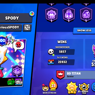🔥100.1K TROPHY🔥RAREST ACCOUNT!!88 MAX BRAWLERS!!78 HYPERCHARGED!!NC FREE!!360 RARE SKINS!!REAL OG ACCOUNT!! INSTANT DE - Image 6