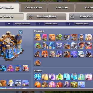 🔥TH 18 ALMOST MAX🔥XP 215-ALMOST 5 EPIC EQUIPMENT MAX-HERO MAX-DEFENSE ALMOST MAX-NC YES-BOTH DRANGON STATUE-BEST DEAL - Image 4