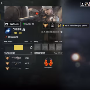 Level 400 | Ranked | 1 Mythic 6 Legendary Skins | Urban Tracker | Best for Starter | Activision Only  - Image 3