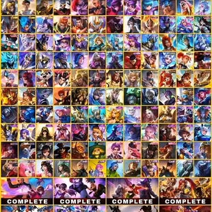 [IOS/ANDROID] CEL LVL 88 | 132 HEROES | 483 SKINS | MEGA 4 | OP SKINS | 5 LEGEND INC LESLEY GRANGER - 8 COLLECTOR LING - Image 7