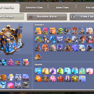 🔥58300 GEMS TH 18🔥XP 222-HERO 100-100-84-75-50-15-EPIC RS[MAX] FB 26 EB 20 GG 23 SB 20-WAR ARENA-335 MEDALS-NC YES - Image 3