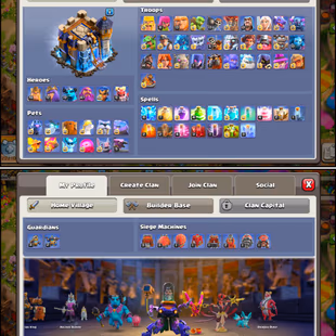🔥COC MAX TH18 FREE🔥Level 67 | HQ-25 | VP-267 | Gunboat-24 | Good Heros & mostly Troops MAX | PW-25 | Enough Resources - Image 7