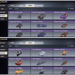 HIGH LV.182 | AK117 MYTHIC & 7 LEGENDARY GUNS | 50 EPIC SKINS | 10 CP DRAW START | ACTIVISION LINK | INSTANT DELIVERY - Image 7