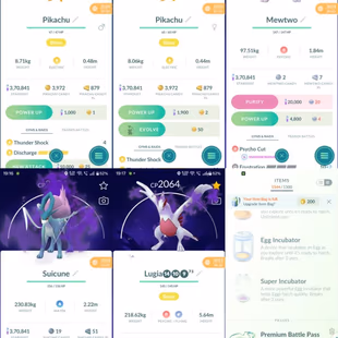 🔥548 SHINY 💎 349 LEGENDARY [] SHINY NECROZMA RAYQUAZA SUICUNE LUGIA [] FUSED NECROZMA [] LEVEL 70 - Image 7