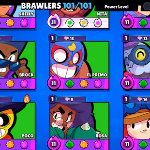 CHANGEABLE ID | 102K TROPHY-375X SKINS | NC AVAILABLE | 101/101 BRAWLER | 60X MAX | 54X HYPER | 3v3 WINS | NICE SJINS - Image 5