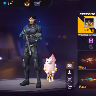 X158|Lvl 42|25 CHARACTER|11 BUNDLE SET|29 COSTUME(2 MYTHIC)|65 WEAPON SKIN(3 EVO+8 MYTHIC)|CYCLONE PARAFAL LVL 4|MAJESTI - Image 1