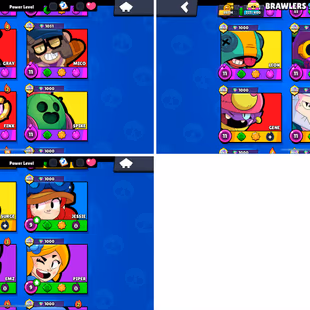 88K Trophies LVL9 | 98/98 Brawlers | 38 Max Brawlers - 33 Hypercharged | 264 Skins | 608 Pins | 309 Icons | 161 Sprays - Image 5