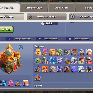 Th16 Max [1800-Cwl Medel]-[7k-Gems] | Hero-95-95-70-45 | Equipment-15-Epic Almost Max | XP-191 | NC-Yes | BEST-DEAL - Image 3