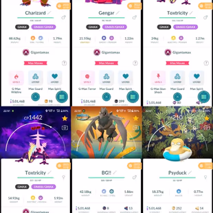 🔥4 SHINY LEGENDARY 💎 ZACIAN[] 41 DMAX [] 116 SHINY [] 94 LEGENDARY [] 13 GMAX [] LEVEL 51 [] MANY BG GMAX [] GENGAR - Image 5