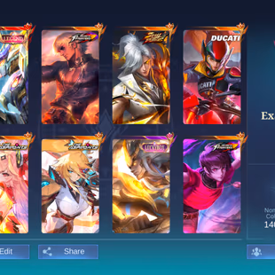 RAREST ASSASSIN MM ACC || 1 LEG 10 GRAND 9 EXQUISITE || EXALTED COL 1 || EX 53 STAR || 121 MAGIC SPIN || DEMANDING SKIN - Image 2