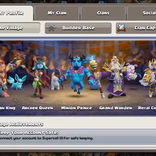 TH18 CLOSE MAX🔥2X DRAGON STATUS🔥10 SKINS SET TOTAL 70X SKINS!! 16X SCENERY ] PAID MANY STATUS!!MAX EQUIPMENT PAID SKIN - Image 7