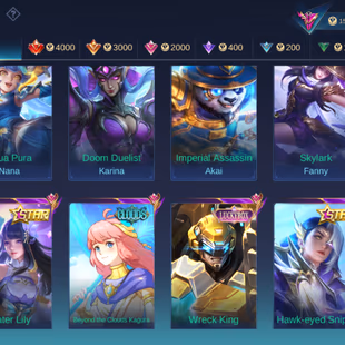 POOKIE EXALTED 1 ACCOUNT || 1 LEGEND || 13 GRAND || 12 EXQUISITE || SKINS 415 || HIGHEST RANK GLORY 91 - Image 6