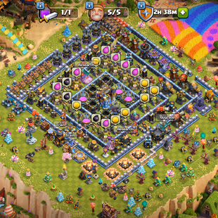 🔥14000 Gems🔥 || Scenery Acc || Th18 || All 15 Epic Equipment (4-Max) || 1.6k Cwl Medals || Heroes 80-86-41-50-10 || - Image 6