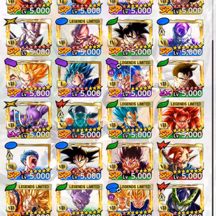 Dragon ball legends account 700m power, 63 lf and 9 ultras - Image 6