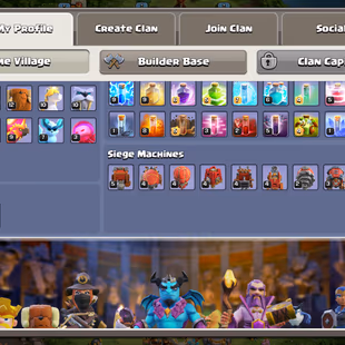 Th16 Almost Max | Hero-93-95-70-45 | Equipment-10-Epic All Good Lvl Up | Wall Defns Max |  XP-217 | NC-Yes | BEST-DEAL - Image 4