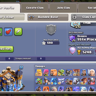 🌟BEST OFFER🌟TH 18 HIGH DEFENCE | 2X HERO MAX 87/105/55/80/43/15 | 416 MEDEL 500-NC 10 EPIC EQUIPMENT 7 EPIC ALMOST MAX - Image 3