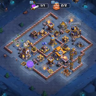 🔥TH 17 NEAR MAX || HEROS 100-100-72-75-50 || G🔥.GAUNTLET [26] - SPIKY BALL [26] || 10x EPICS HIGH LVL || FAST DELIVERY - Image 8