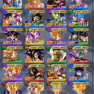 D874-IOS+Android-Meta-9 UL(SS4 Goku+SS4 Vegeta+SS4 Gogeta+Zamasu+SS Goku)+38 Legends+Vip Equi+SS2 Gohan 10 Red Star+Goku - Image 6