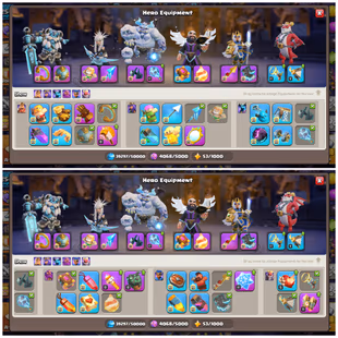 🔥12x Sceneries🔥 Th18 Pre-Max || Max Epic Equipment || Heroes 105-105-95-80-55-17 || Troops Fully Maxed || 6 Builders - Image 5