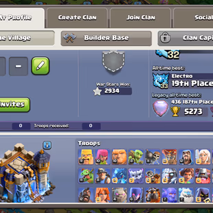 🌟BEST OFFER🌟TH 18 NEAR MAX | HERO 105/102/81/80/55/14 | 8 EPIC MAX 4 EPIC LVL-23 15 EPIC EQUIPMENT NC-500 GUARDIAN-MAX - Image 3