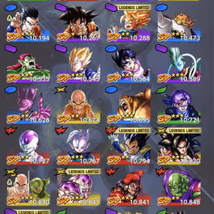 D983-IOS+Android-Vip Team Future+6 ULTRA+46 Legends+Vip Equipment+Good Zenkai+Full Red Star(Zamasu+Goku Black+Vegito - Image 6
