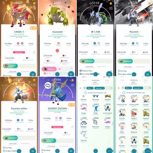 PVP MASTER LEAGUE 💎 SHUNDO CROWNED ZACIAN 💎 ARMOURED MEWTWO [] MANY LVL 50 - SHINY LOCATION BG [] 119 SBG - LEVEL 71  - Image 5