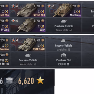 [WOT EU] Full access [Tier X - 11] [Premium Tanks - 9] [Tier VIII-IX - 9] - Image 2