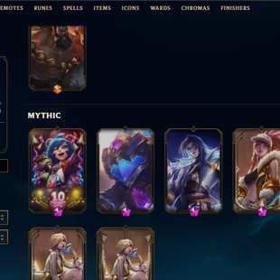 SEVER [ EUW ] - 385 LVL  - GOLD I (P) DIAMOIND MMR - 276 SKINS - FULL CHAMP [247700 BE - 442 RP ] - FULL ACCESS  - Image 2