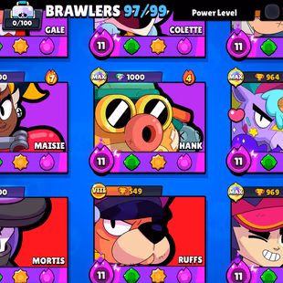 BEST OFFER 🎄 66K TROPHY 🎄 97/98- BRAWLER | 43X MAX | 34X HYPER | 335X SKINS | DELIVERY INSTANT - Image 6