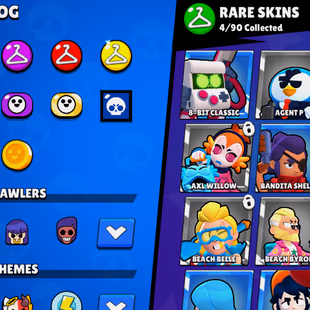 124 [3 MAX BRAWLS] [9 SKINS] [4632 TROPHIES] - Image 5