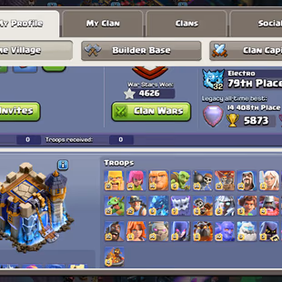 [EE83] 🌟6 HERO MAX🔥PROFILE MAX [TH18 MAX] DEF PETS MAX | GUARDIANS MAX | EPIC HIGH | BUILDER HUT MAX | RENAME AVAIL - Image 7