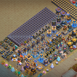 MAXED WALLS 💎 5x SCENERY💎 HIGH TH 18 - 3500 WWS - 105-105-95-80-55-4 HERO - OBSTACLES - 38 EQUIPMENT - MAX GUARDIAN  - Image 1