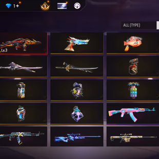 X134|Lvl 52|27 CHARACTER|18 BUNDLE SET(7 MYTHIC)|JIRAIYA SET|48 COSTUME(8 MYTHIC)|AURORA MONSTER TRUCK|94 WEAPON(1 EVO+1 - Image 8