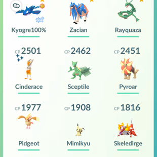 SUPER CHEAP | TEAM MYSTIC | LEVEL 51 | 152 Legendary | 58 Shiny | 14 Perfect | 18 Shadow | 5 Mythic | INSTANT DELIVERY  - Image 7