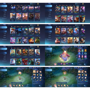 MOONTON | LV 86 | DM 167 | SANRIO FLORYN - LUCKYBOX KARINA - COVENANT LESLEY - CC NATA | HERO 84 | SKIN 179 | BP 16K - Image 6