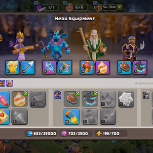 🔥TH 13 FULLY MAX || HEROES 75-75-50-50-25 || 🔥6x MAX TYPE EPIC EQUIPMENT || RENAME AVAILABLE || SUPER ACCOUNT - Image 7