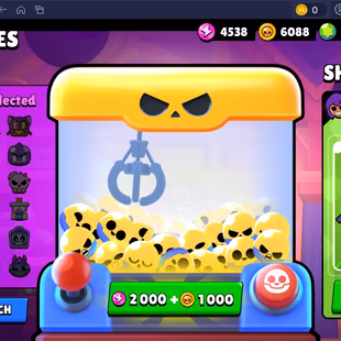 235 SKINS | 35 HYPERCHARGED | PIN 11.11 | FURIOUS FANG | 71.642 TROPHIES | 95 BRAWLERS | 42 MAX BRAWLERS | 1 BUFFIES  - Image 3