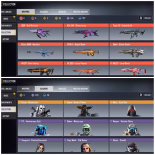 Best Deal 🎉 9 Mythic (8 Lvl Max) 🔴 38 Legendary - 541 Epics - Level 400 - QQ9 : Kilo 141 : Type 19 : FFar : Rytec AMR  - Image 1