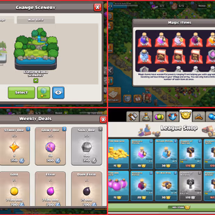  🎯TH 17 HIGH LEVEL COC ACCT (👹) ALMOST MAX HERO () 9 SKINS () MAX EQUIPMENT () MAGIC ITEMS () GOOD STATS () INSTANT - Image 6